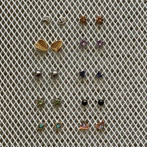 Stud Earring Bundle (10 pair)